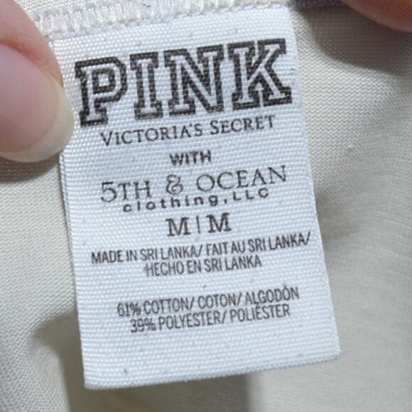 PINK Victoria's Secret Iowa Hawkeyes Oversized Jersey Top Size Medium - Picture 6 of 8